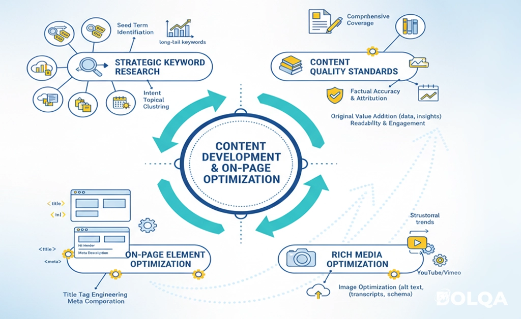 Content Development and On-Page Optimization