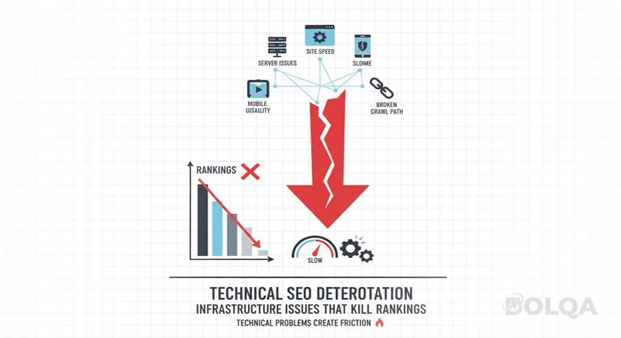 Technical SEO Deterioration